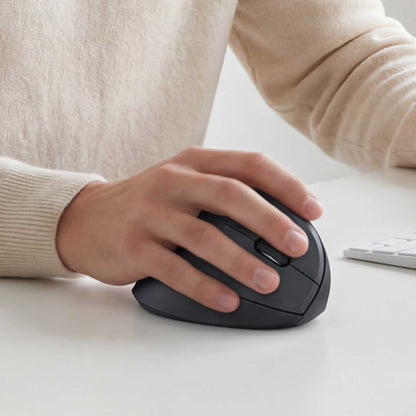 Souris Verticale Sans Fil - Design Ergonomique qui Réduit les Douleurs et Tensions du Poignet